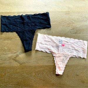 ❤️ Aerie | NWOT!! Lace Thongs • Bundle of 2